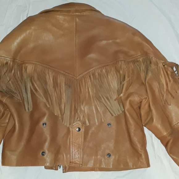 Fancy Ladies Leather Jacket - Picture 1 of 2